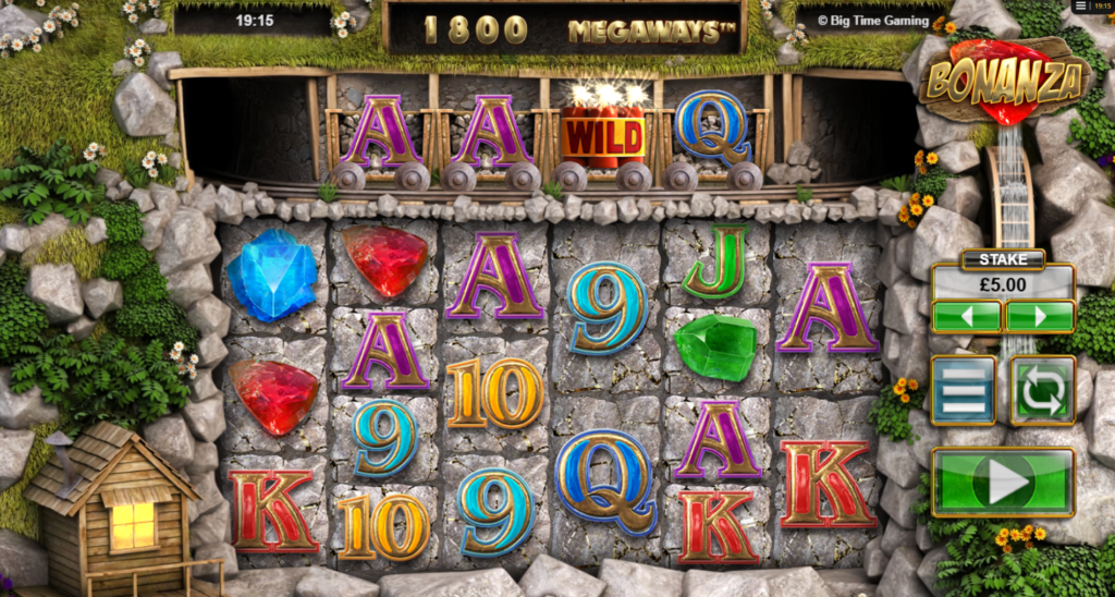 Bonanza Megaways slot screenshot