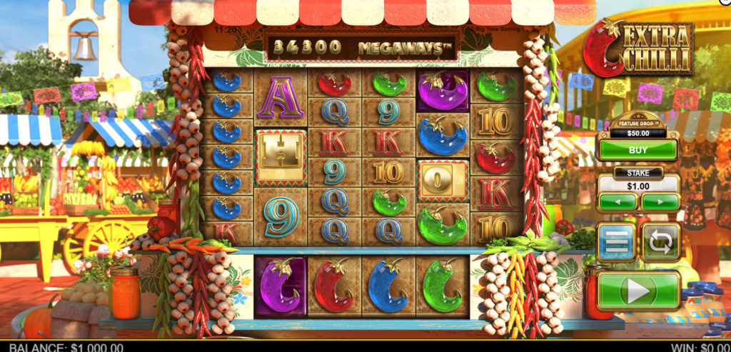 Extra Chilli slot screenshot