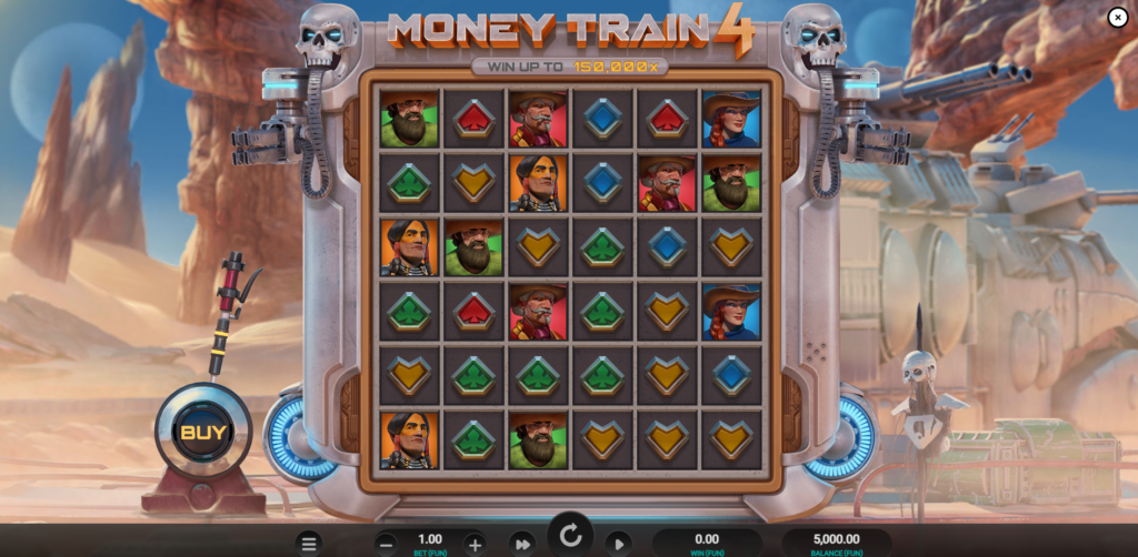 Money Train 4 slot screenshot