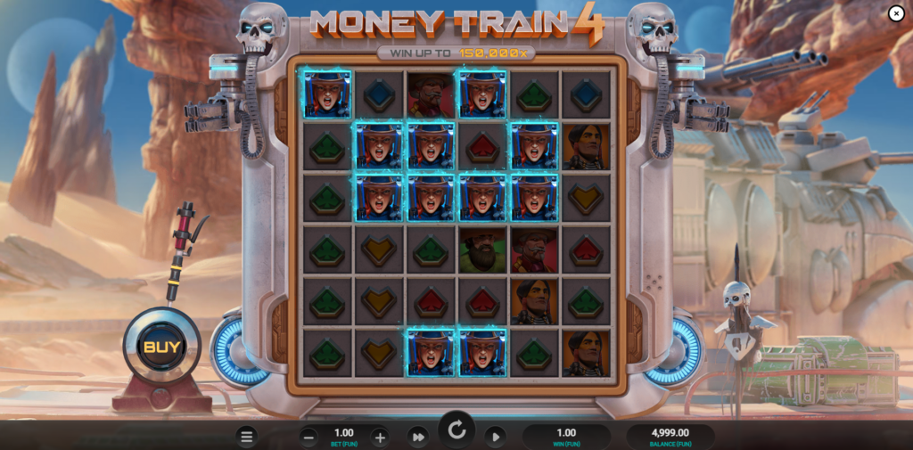 Money Train 4 slot screenshot