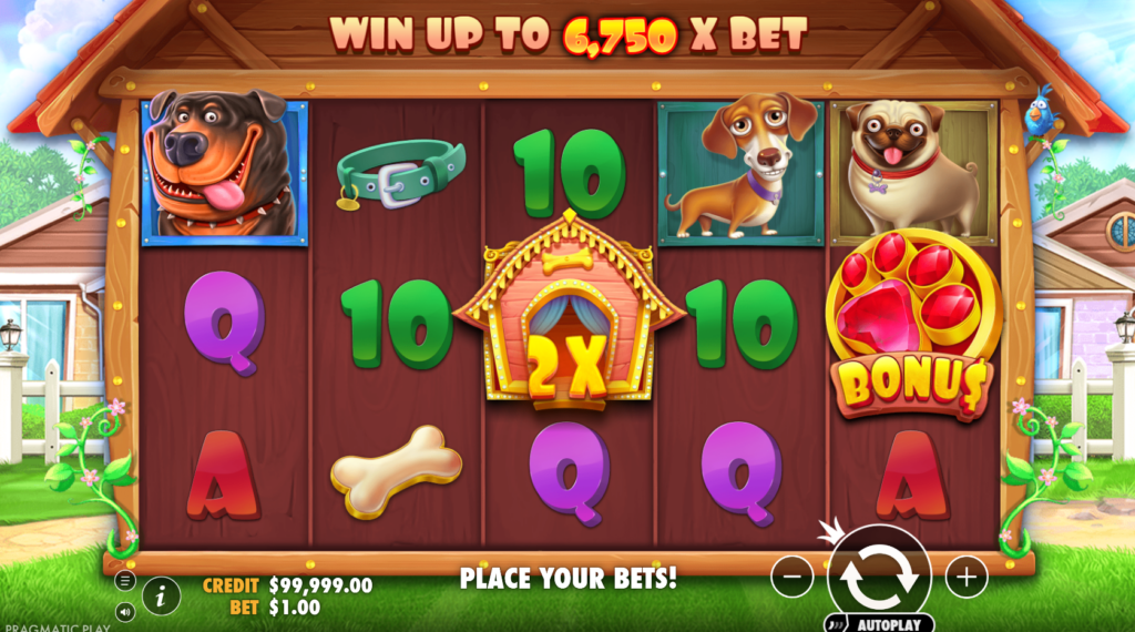 The Dog House slot screenshot