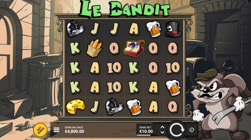 Le Bandit slot screenshot